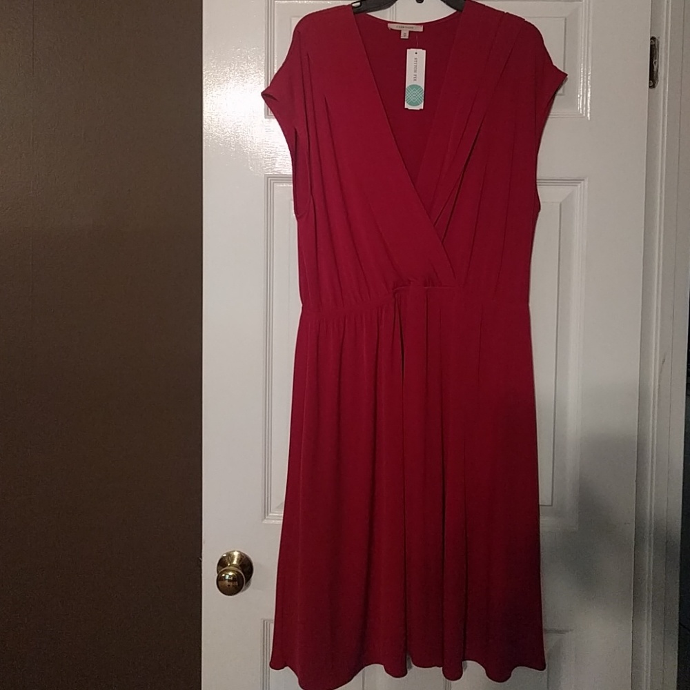 Red dress